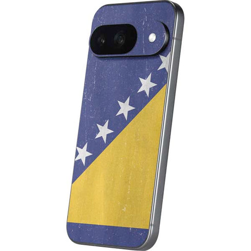 Bosnia and Herzegovina Flag Distressed Google Pixel 9 Skin